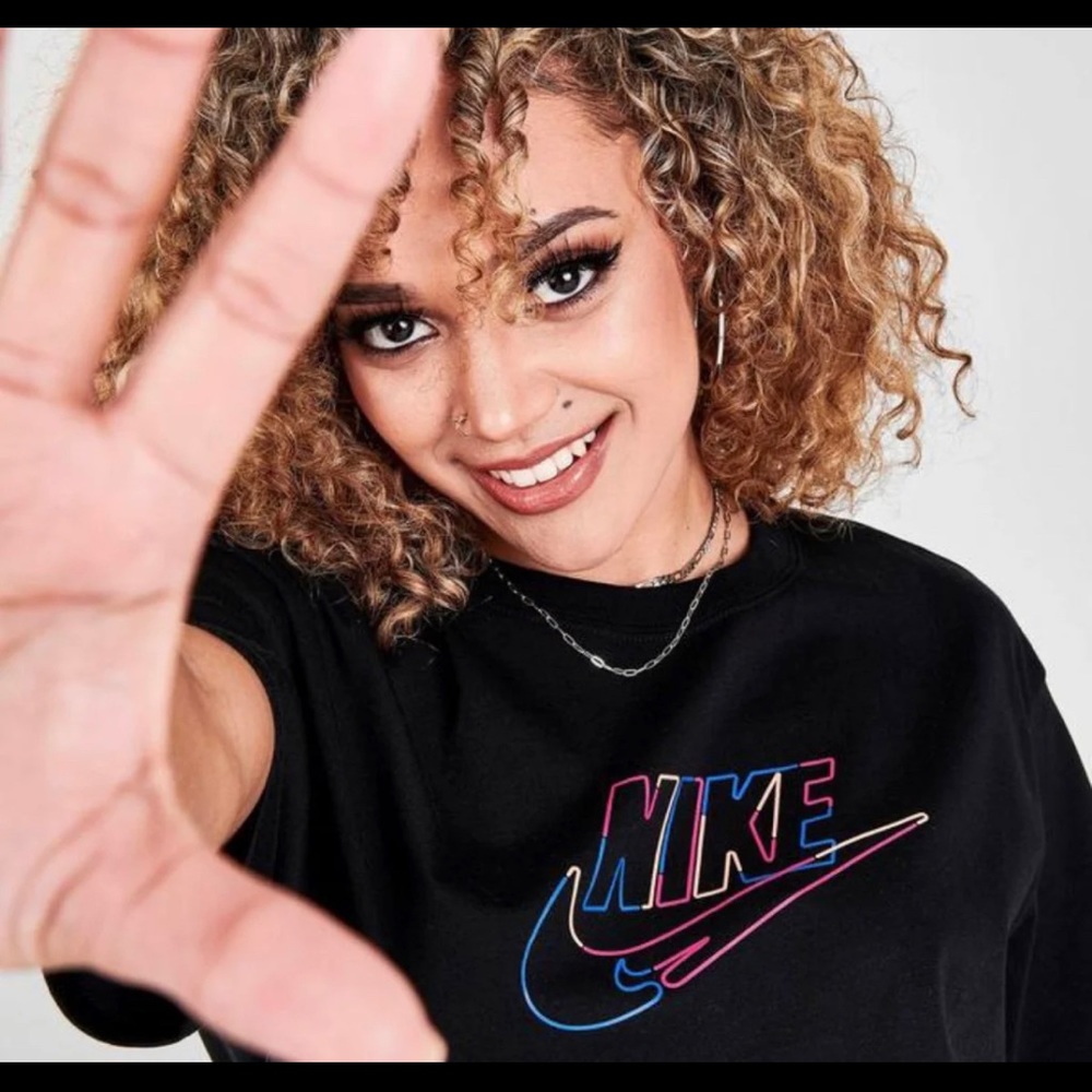 Nike Boxy Top and Biker Shorts Set